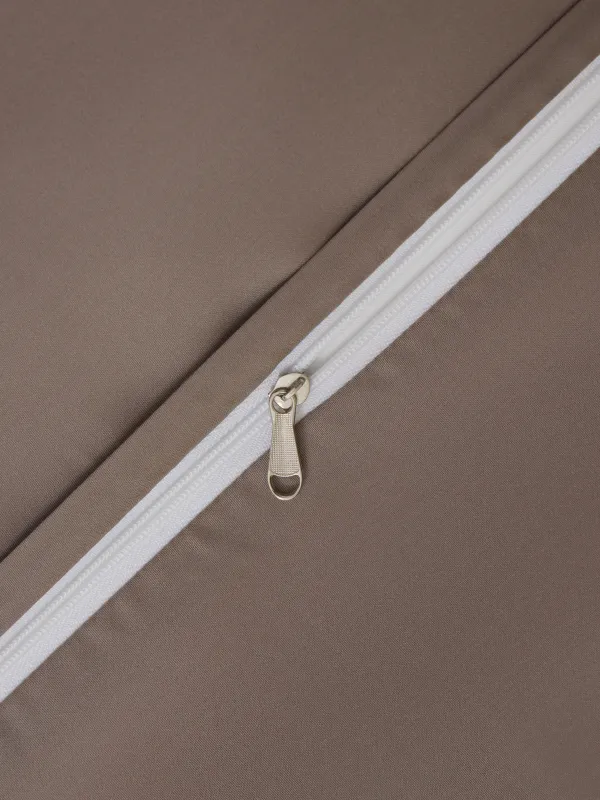 Bed linen set euro, Tencel 300 TC, beige, Leaves, Tencel, image-3