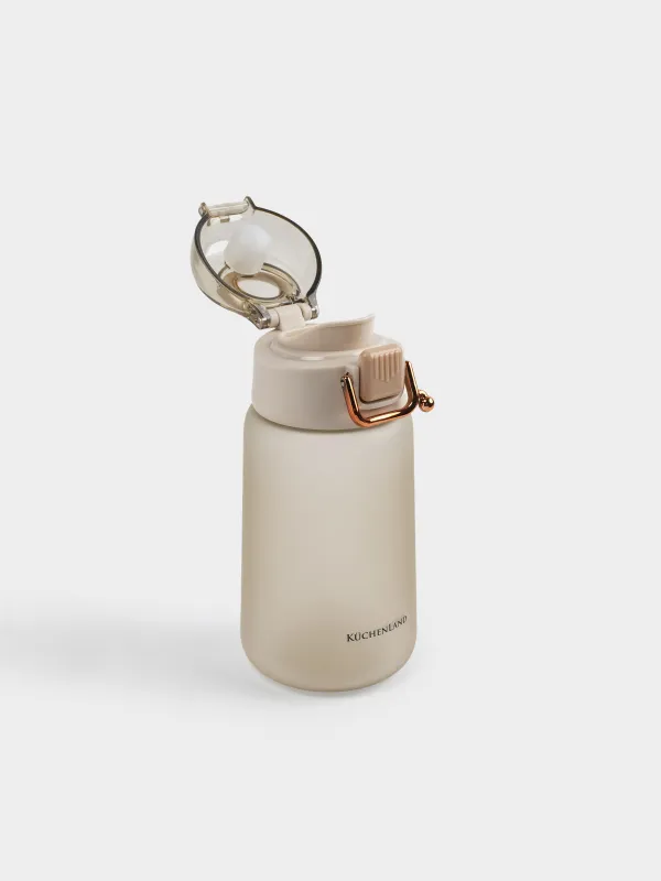 Water bottle, 500 ml, plastic, Beige, Aquatic, image-2