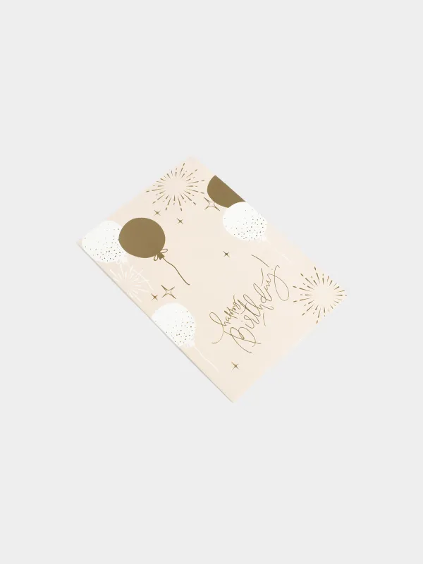 Gift envelope, 12x17 cm, paper, Balloons, Birthday, image-3