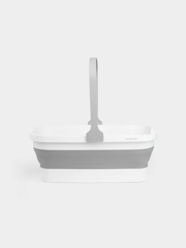 Mop bucket, 46x22 cm, folding, rectangular, grey-white, Foldaway, image-0