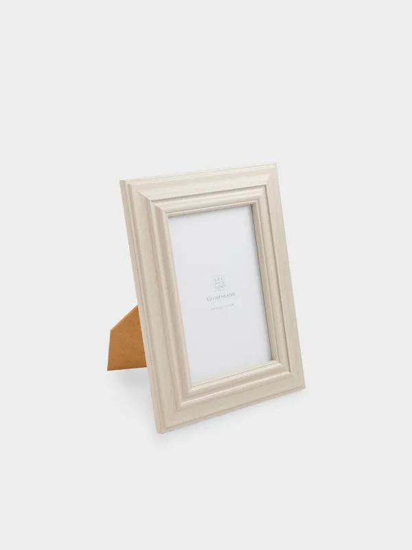 Photo frame, 16x21 cm, plastic / glass, beige, Gallery, image-0
