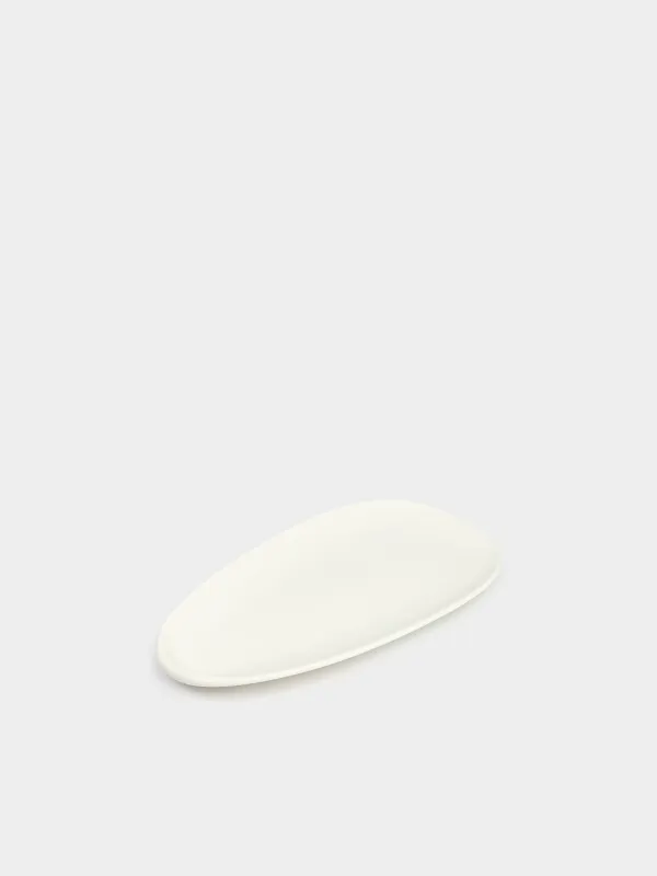 Dish, 26x14 cm, porcelain P, oval, white, Synergy, image-0