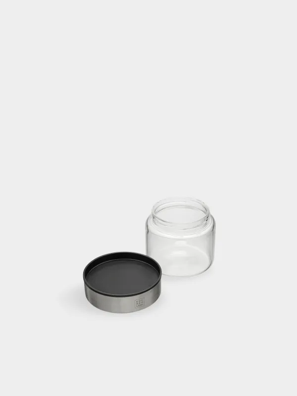 Food jar, 400 ml, glass B/plastic, Comfort, image-2