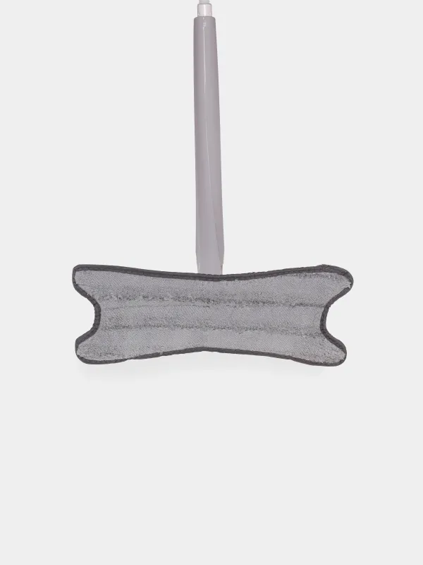 Push-up mop, curly, white-gray, Mop, image-1