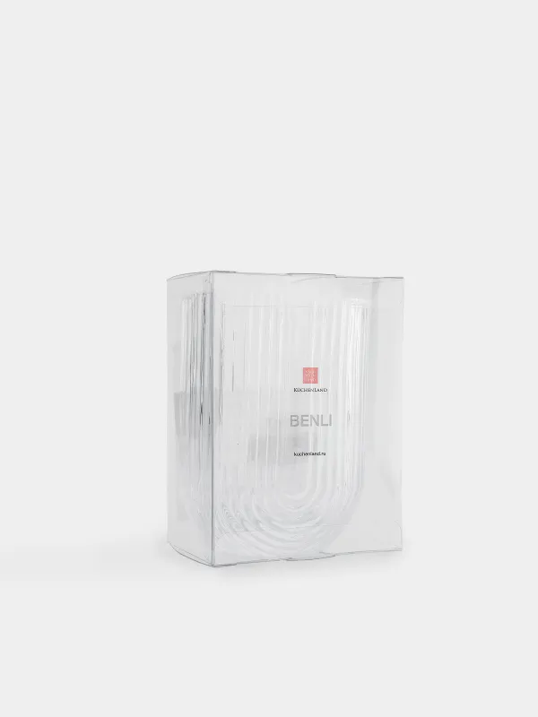 Bathroom tumbler, 11 cm, glass, Benli, image-6