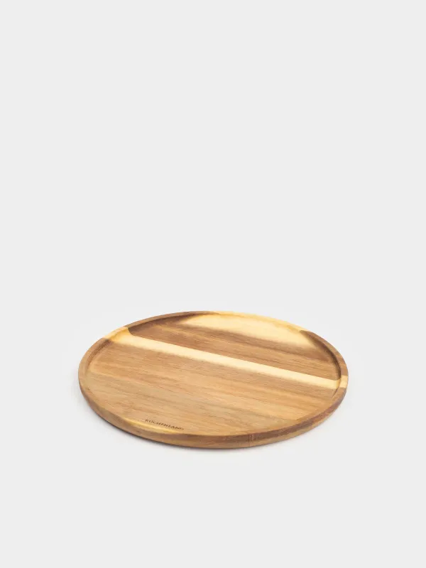 Dish, 25 cm, wood, Noble tree, image-3