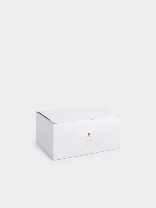 Jewelry box, 21x13 cm, glass, golden gradient, Actress, image-8