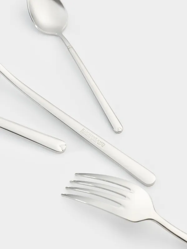 Silverware, 6 persons, 24 items, steel, Chicago, image-3