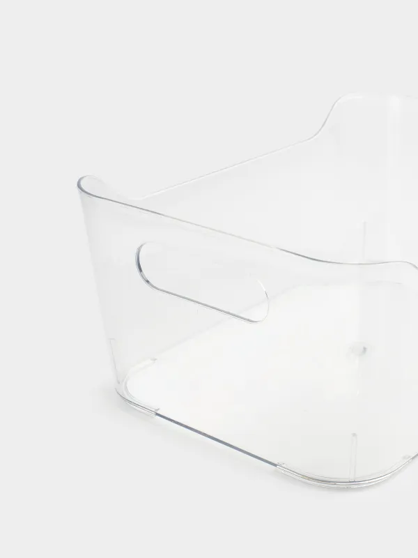 Organizer box, 24x17x10 cm, household, with handles, plastic, Basic, image-3