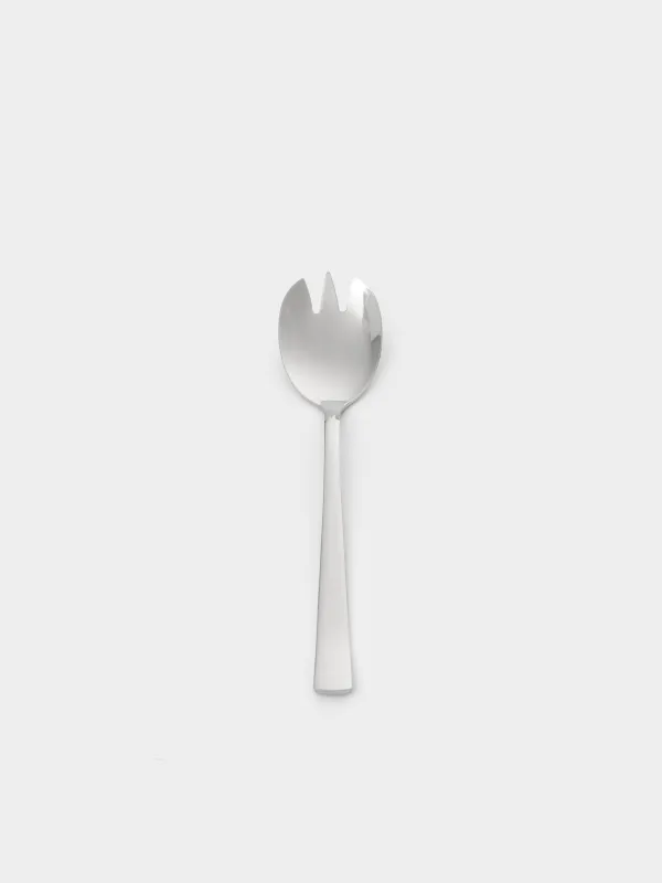 Salad serving equipment, 24 cm, 2 pr, spoon / fork, steel, Brugge, image-3