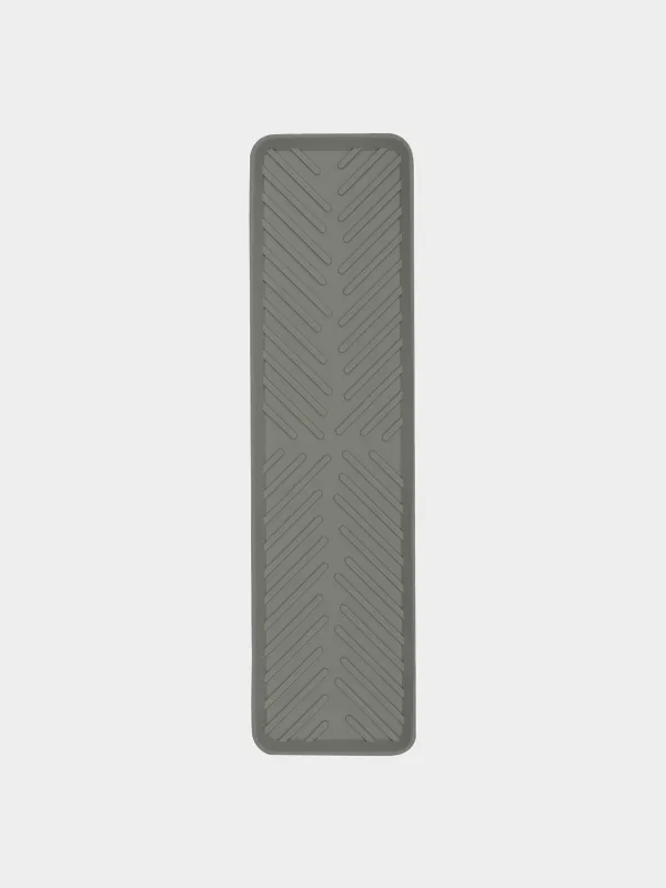 Dish drying mat, 40x10 cm, rubber, grey, Keeping, image-0