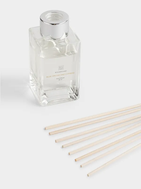Aroma diffuser, 80 ml, Blue orchid and cypress, Basic, image-1