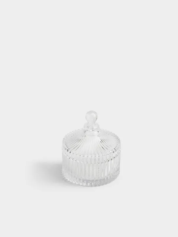 Storage container, 11x12 cm, glass R, Ribby, image-3