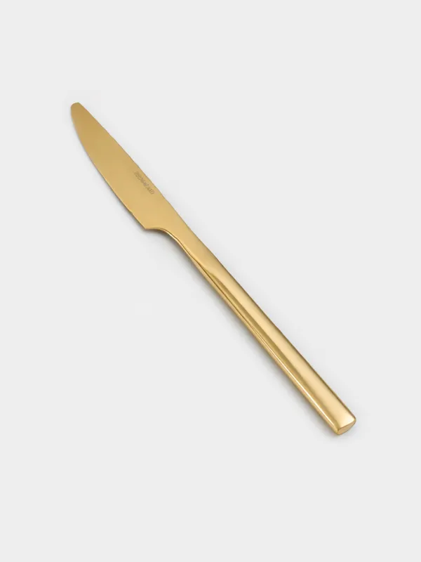 Silverware, 6 pers, 24 pr, steel, gold, Dublin, image-5