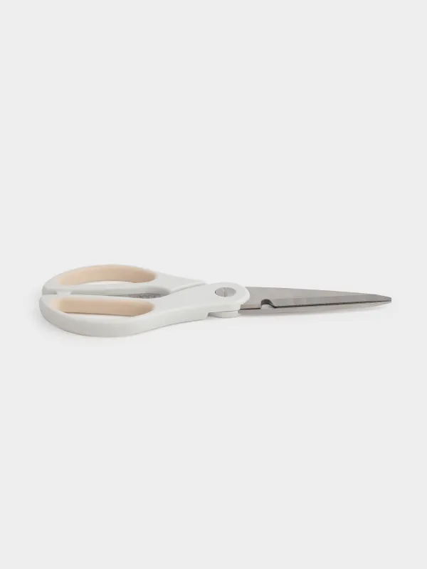 Kitchen scissors, 23 cm, steel/plastic, grey, Soft Kitchen, image-1