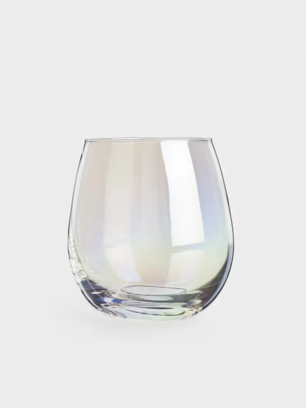 Glass, 10 cm, 460 ml, 6 pcs, glass, mother of pearl, Floyd polar, image-5