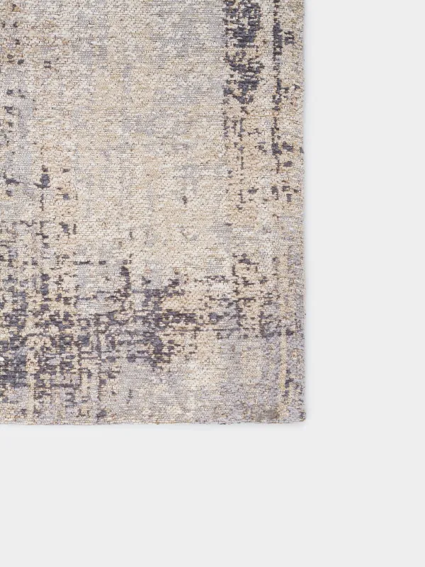 Carpet, 150x210 cm, beige-gray, cotton, Traces, image-3