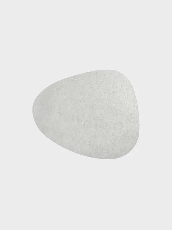Placemat, 37x45 cm, double-sided, PVC, shaped, silver/gold, Rock, image-0