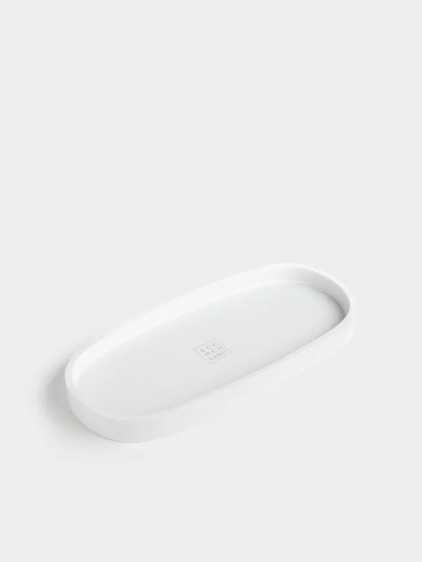Bath tray, 23x10 cm, polyresin, white, Vesta, image-3