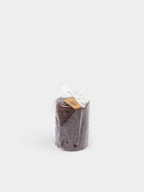Candle, 8x10 cm, cylindrical, brown, Coffee, Coffee candle, image-3
