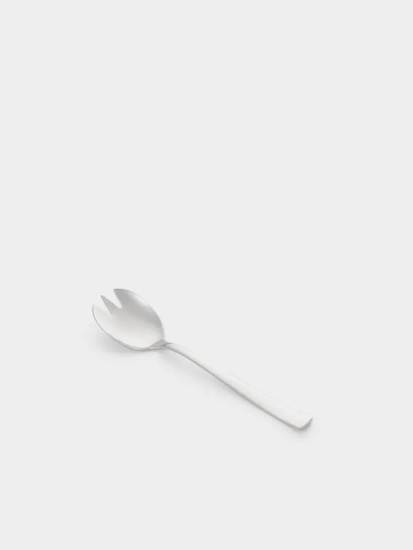 Salad serving equipment, 24 cm, 2 pr, spoon / fork, steel, Brugge, image-4