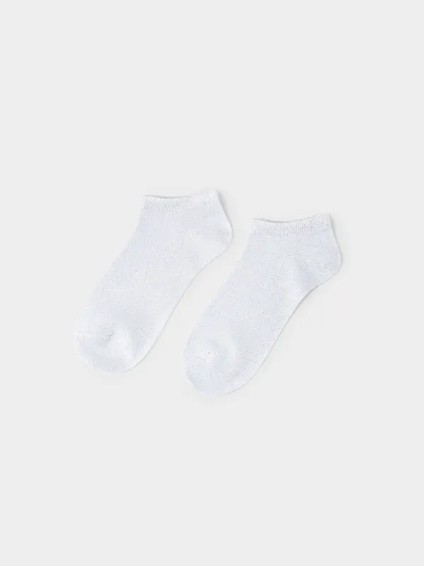Women's socks, p. 36-38, cotton / polyester, white, Glint, image-0