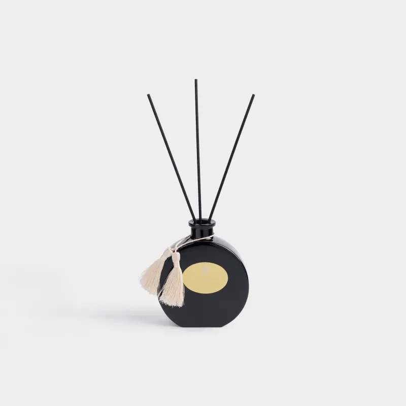 Aroma diffuser, 200 ml, with brush, beige, Vanilla Pink Pepper, Mistral