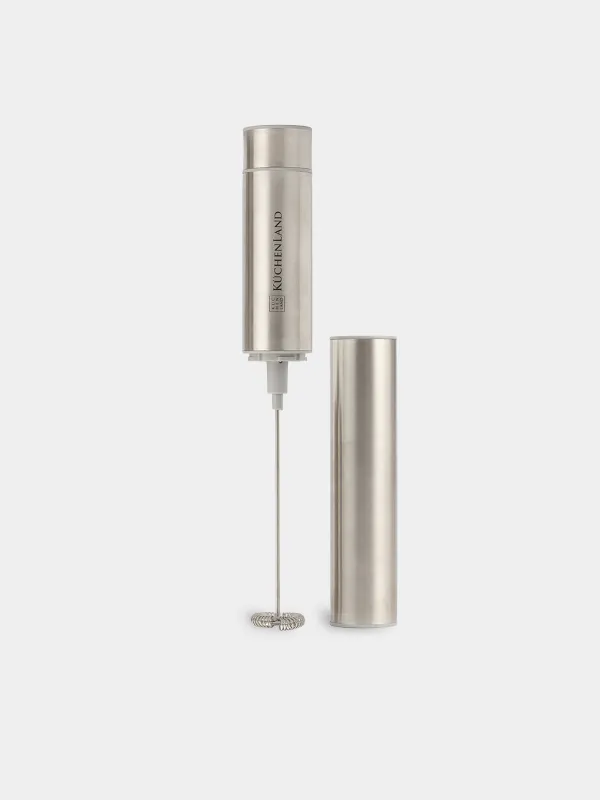 Milk frother, 24 cm, submersible, steel, Cappuccino, image-0