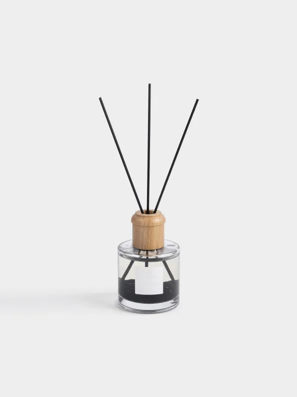 Aroma diffuser, 160 ml, with crystals, black, Oud Minerale, Crystal, image-0