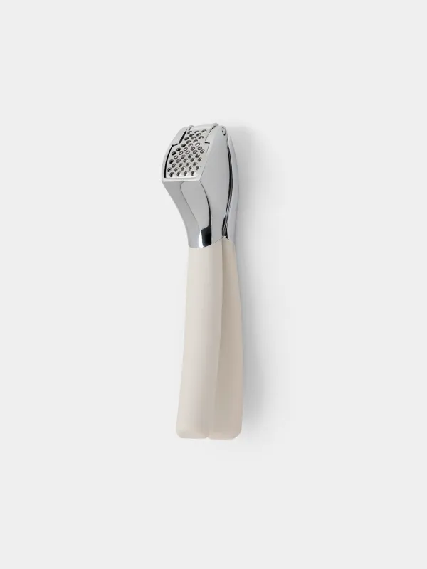 Garlic press, 17 cm, metal / plastic, Fastie, image-0