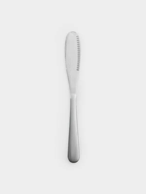 Butter knife, 20 cm, double-sided, steel, Classic, image-0