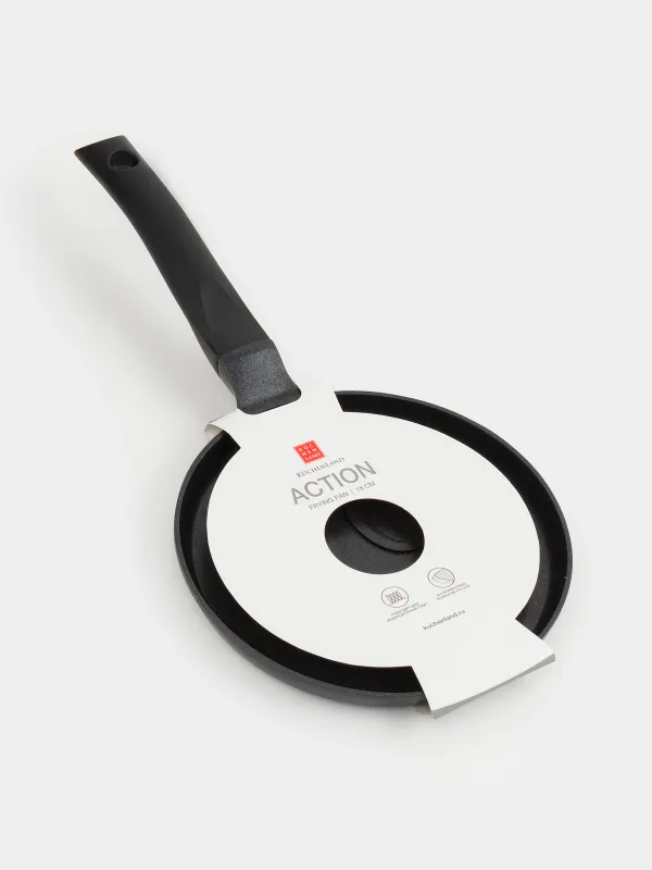 Omelet and pancake pan, 18 cm, coated, aluminum, Smile, Action, image-5