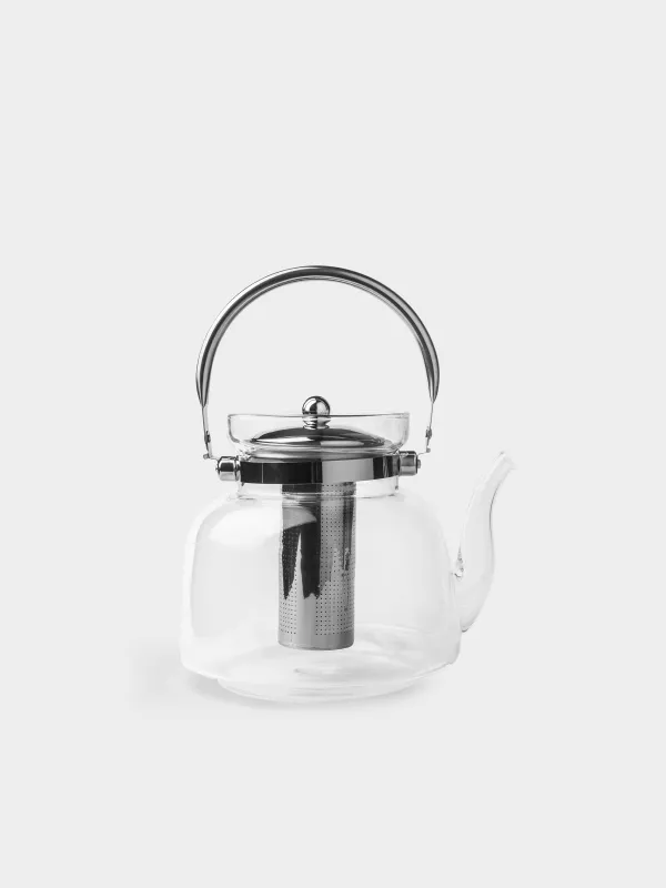 Teapot, 2.8 l, with brew screen, Used glass, Classic, image-4