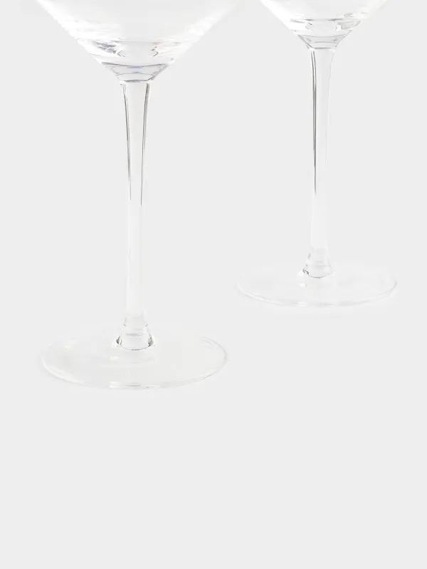 Drinking glass, 720 ml, 2 pcs, glass, Angel tear, image-3