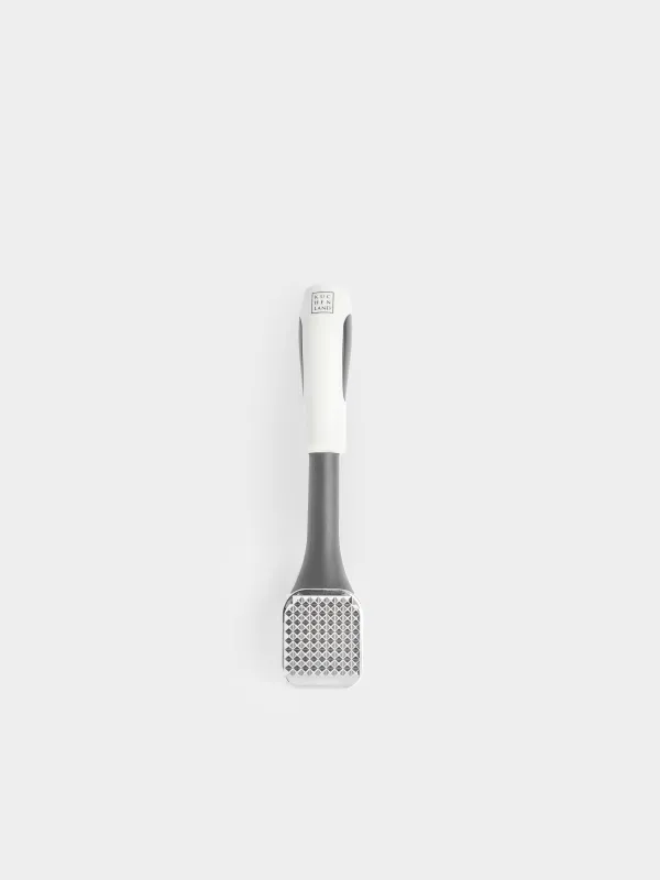 Meat chipping hammer, 23 cm, with tenderizer, grey, Lemsen, image-1