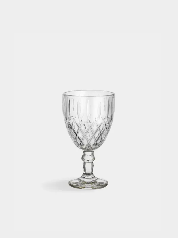 Drinking glass, 300 ml, glass R, yellow gradient, Rhomb gradient, image-0