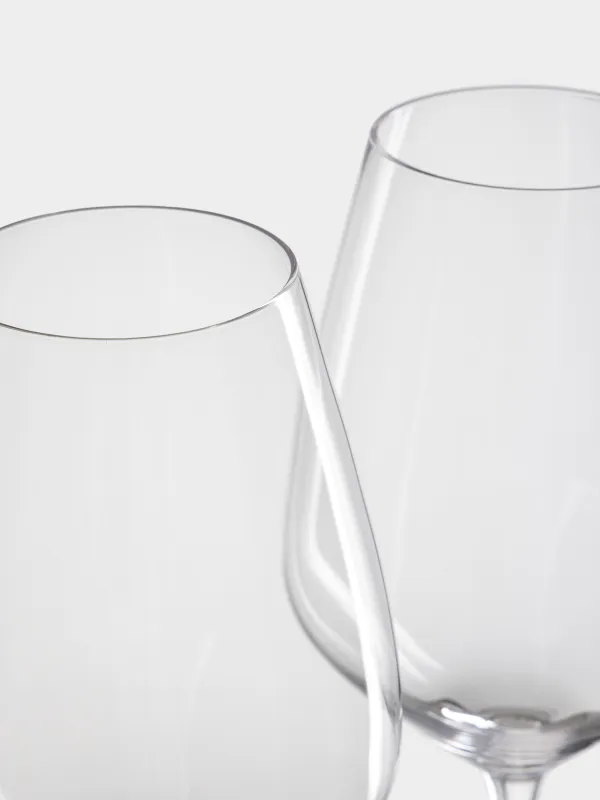 Drinking glass, 720 ml, 2 pcs, glass, Angel tear, image-3