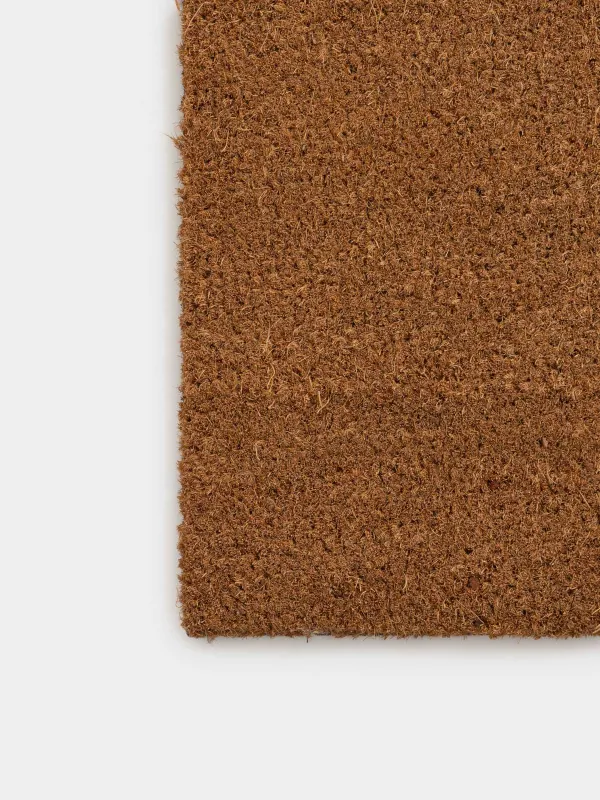 Door mat, 40x80 cm, coconut / PVC, brown, Basic, image-1