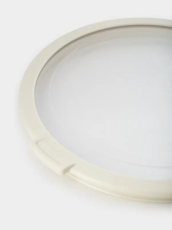 Bowl, 2/3 l, 2 pcs, with lid, anti-slip bottom, steel / plastic, beige, Terra new, image-5