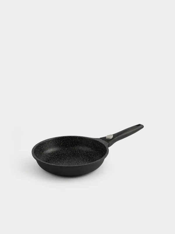 Frying pan, 24 cm, removable handle, coated, aluminum, Solution 2, image-0