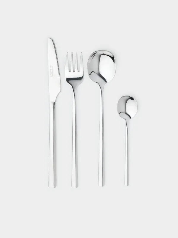 Cutlery, 6 persons, 24 items, steel, Copenhagen, image-0