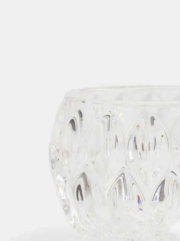 Candlestick, 8 cm, for tea candle, glass R, Ridi, image-2