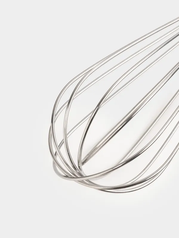Whisk, 32 cm, steel/wood, milky, Legerity, image-3