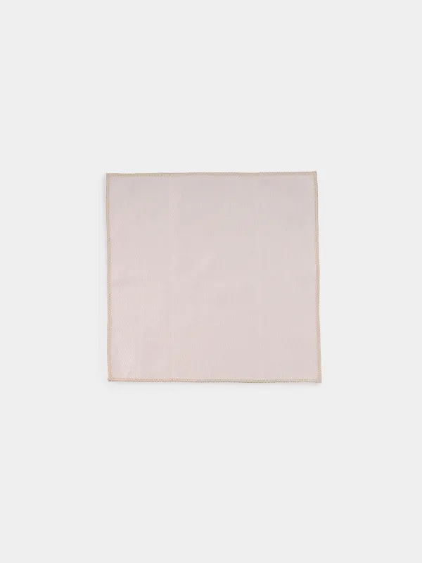 Cloth for glass/plastic/mirrors, 35x35 cm, microfiber, Fish scales, beige-pink, Clean, image-0