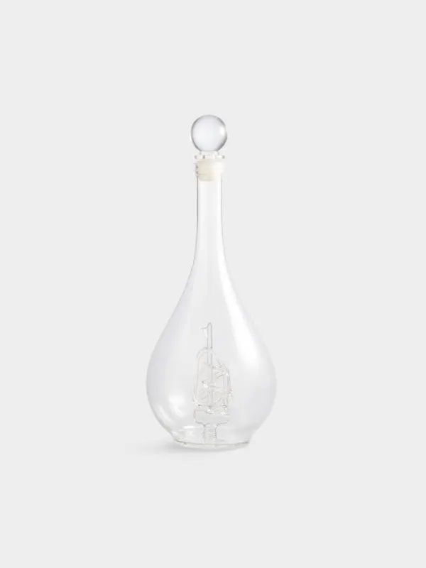 Drink set, 2 pers, 3 items, decanter / Drinking glass, Glass, Ship, Bar, image-3