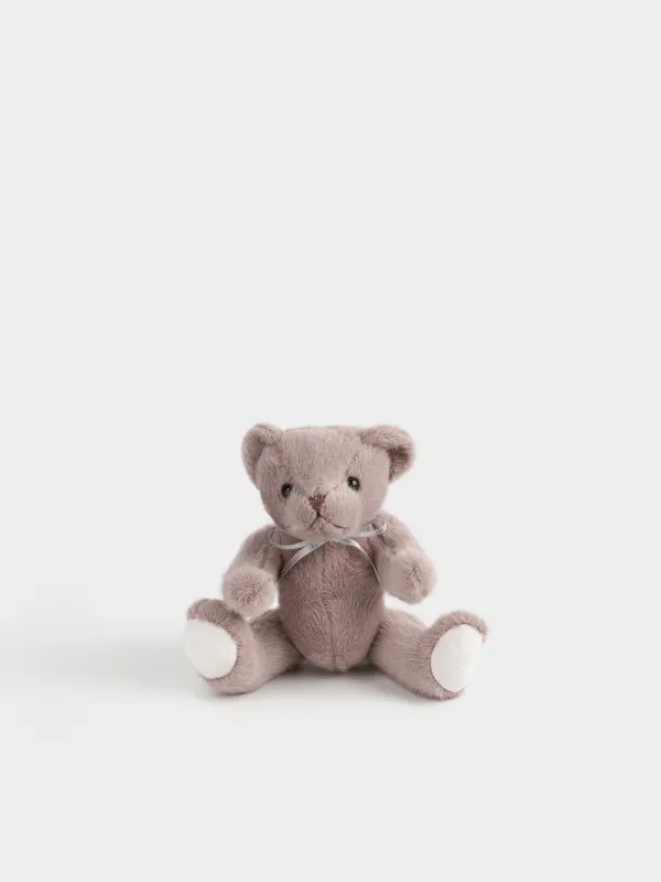 Toy, 25 cm, soft, with movable paws, polyester, brown, Bear, Bear, image-0