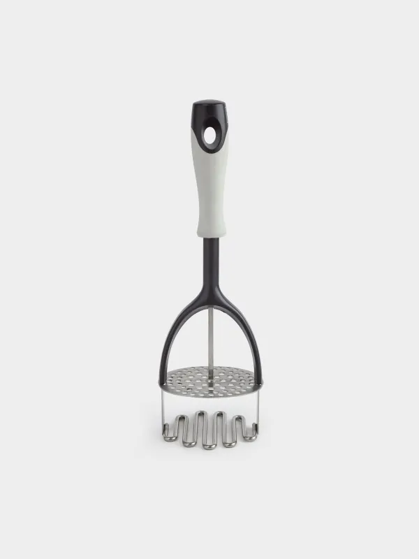 Puree press, 28 cm, steel / plastic, grey, Lemsen, image-1