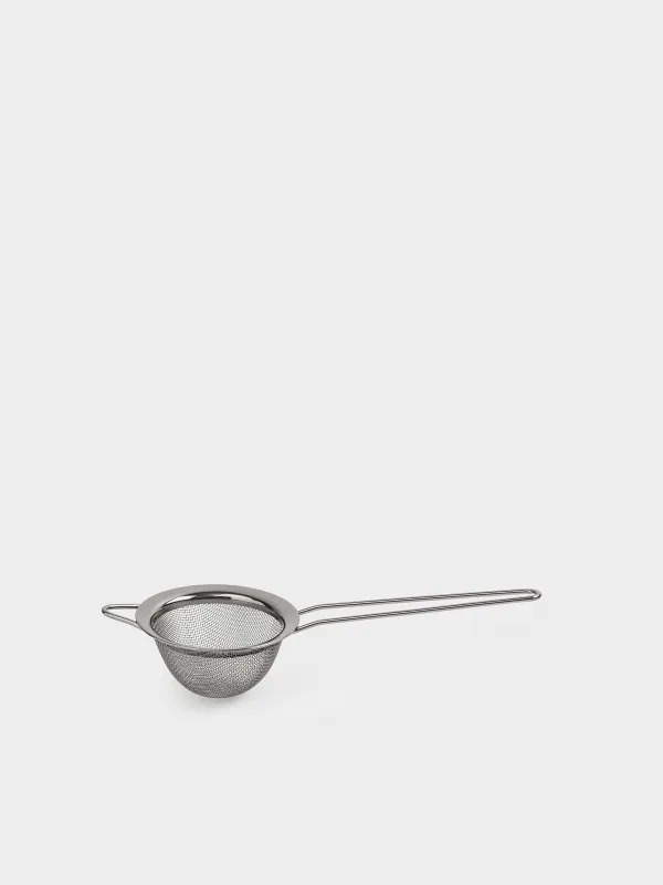 Sieve, 8 cm, with handle, steel, dark grey, Titanium, image-1