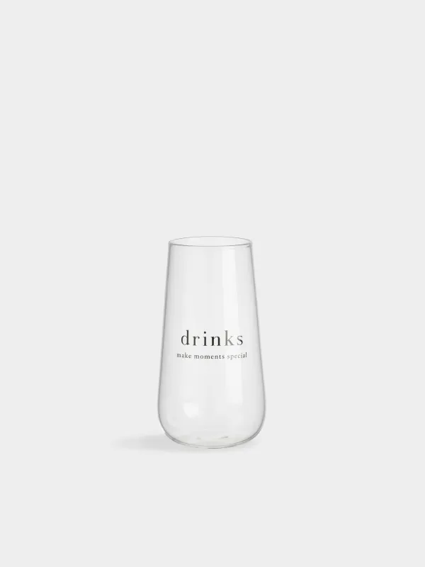 Glass, 15 cm, 500 ml, glass B, Clear font, image-0