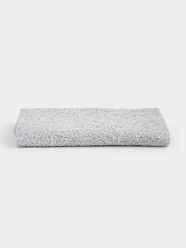 Washcloth-tape for washing the body, 45x21 cm, nylon / cotton, gray-blue, Unique spa, image-2